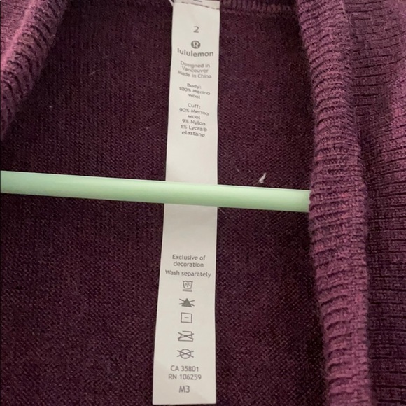 Lululemon Sit In Lotus Cardigan - Picture 3 of 8